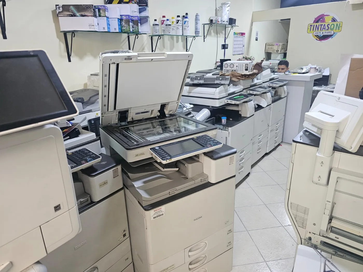 Fotocopiadoras listas para entrega